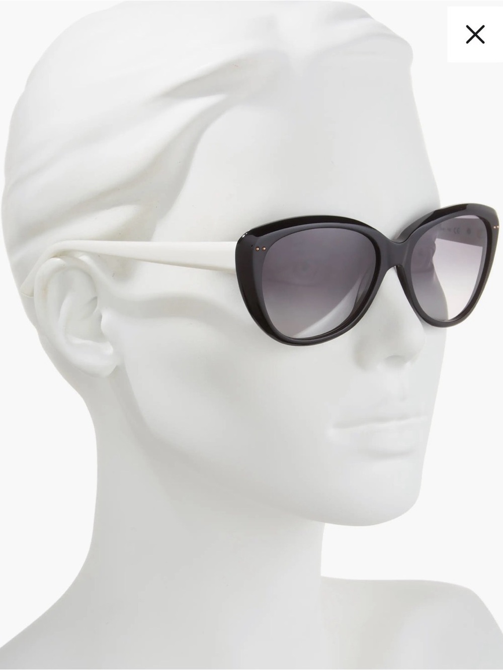EUC Kate Spade Angelique Sunglasses with Original Case and Wipes and Lenses